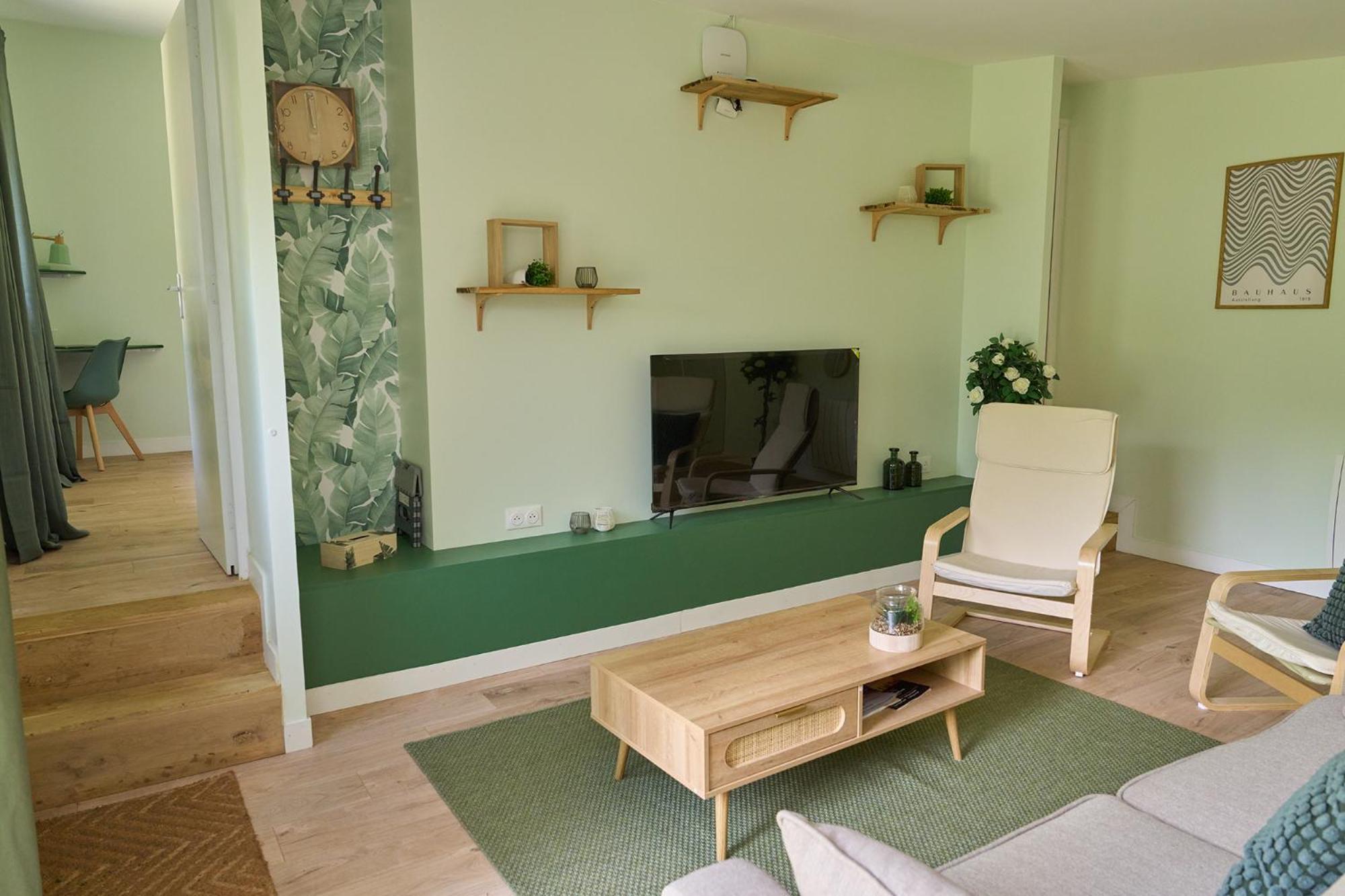 Green Escape - Cozy & Chill Brunoy Kültér fotó